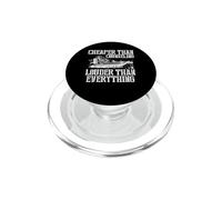 Cheaper Than Counseling Louder Than Everything Airboat PopSockets PopGrip for MagSafe