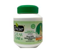 Chear Clear Tone Rice Milk Brightening Cream 500ml - Kojic Acid Dark Spot Corrector - Moisturising Face & Body Cream for Even Skin Tone & Glow