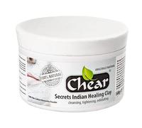 Chear Indian Healing Clay Mask - 100% Bentonite Clay Powder for Deep Pore Cleansing Face & Body Mask - Detox Mask for Oily & Acne-Prone Skin 500g