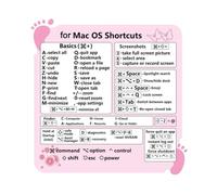 Cheat Sheet Sticker No-Dirt Adhesive - Keyboard Hotkeyy Stickers Word/Sheet