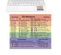 Cheat Sheet Sticker No-Dirt Adhesive - Keyboard Hotkeyy Stickers Word/Sheet