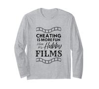 Cheating is More Fun When My Hubby Films Swinger Lifestyle Long Sleeve T-Shirt