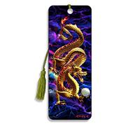 Cheatwell BK23GD 3D Bookmark Golden Dragon, 58 x 153mm