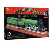 Cheatwell Games Cheatwell BYO 3D Flying Scotsman - 3D Puzzles For Kids & Adults, Multi