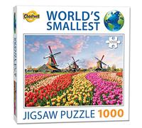 Cheatwell Games 13190 EA World's Smallest Puzzles Dutch Windmills, red