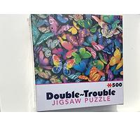 Cheatwell Games 500 Piece Double Sided Jigsaw Puzzle Butterflies