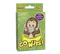 Cheatwell Games Age 4+ Go Nuts! Travel Card Game for Kids - Twist on Go Fish - Act Out Monkey Picture on Card - Ages 4 and Up