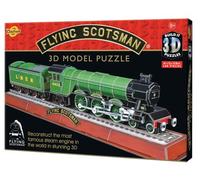 Cheatwell Games - BYO 3D Flying Scotsman - 3D Puzzles For Kids & Adults - Model Kit To Build - Gift For Children and Adults - 168 Pieces - Ages 8+