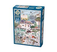 Cheatwell Games Cobble Hill Winter Holidays 500 Piece Puzzle Cheatwell Games Multicolor