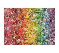 Colourful Rainbow Jigsaw Puzzle 1000 Pieces Cheatwell Games Multi One Size