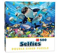 Cheatwell Games Double Sided Selfie 500 Piece Jigsaw Puzzle Ocean
