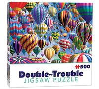 Cheatwell Games Double-Trouble 500 Piece Jigsaw Puzzle Balloons