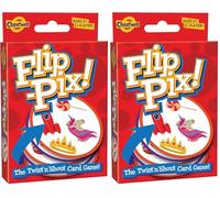 Cheatwell Games Flip-Pix Card Game (Pack of 2)