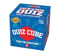 Cheatwell Games Quiz Cube Pick n Mix Quiz | Trivia Game With 744 Questions Covering 10 Different Subjects, Blue