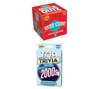 Cheatwell Games Quiz Cube Quick Quiz And Top Trivia 2000's Bundle, Multi