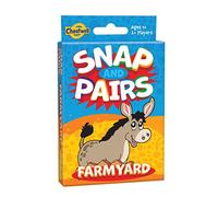 Cheatwell Games Snap + Pairs Farmyard - Card Game - Classic Game Of Snap With A Pairs Memory Game - For Ages 4 And Over