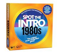 Cheatwell Games Spot The Intro Music Recognition Quiz Game - 1980's Edition - Ages 14+, Yellow