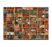 Cheatwell Games The Cat Library Jigsaw Puzzle 1000 Pieces