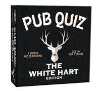 CHEATWELL GAMES The White Hart Pub Quiz - 400 Questions Across Every Category Imaginable - Comes With Answer Pad & Pencils - Ages 14+
