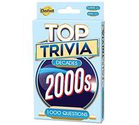 Cheatwell Games Top Trivia 2000's - A Decade of Trivia Travel Pack Card Game - 1000 Quiz Questions - For Ages 14 and up