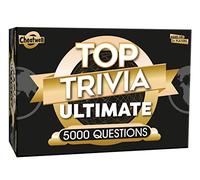 Cheatwell Games Top Trivia Ultimate, Quiz Game - 5000 Questions to Test Your Knowledge & Memory on Music, Film, Tv, Science, Food, Drink, General Knowledge, for Ages 14 Plus