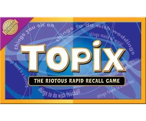 Cheatwell Games Topix Board Game for 2+ Players, Age 12 and Up