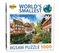Cheatwell Games World's Smallest 1000 Piece Puzzle Strasbourg, Red