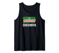 Chechnya Chechen Chechnya Chechen Flag Tank Top