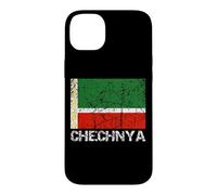 Chechnyan Flag Distressed Patriotic Men Women Kids Chechnya Case for iPhone 14 Plus