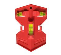 Check Bubble Post with 3 Bubble Vial for Posts Pipe Leveling Leveler Tool Accuracy