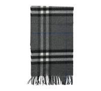 Check Cashmere Scarf - male - Burberry - Winter Scarves - Gray - ONE SIZE - Accessories ONE SIZE