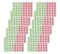 Check Cross Label Stickers 10 Sheets 480pcs Self Adhesive