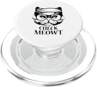 Check Meowt - Kitten & Cat Lover, Animal Awareness Pets Gift PopSockets PopGrip for MagSafe