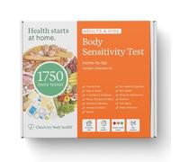 Check My Body Health 1,750 Items Body Food Sensitivity Test for Adults and Kids - Home Testing Kits - Food Intolerance Test Kit with Results in 3-5 Days + Nutritional Support & Meal Planner