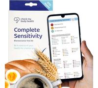 Check My Body Health Food Sensitivity Test for 970 Different Intolerances - Complete Food Intolerance Test Kit for Adults - Allergy Test - Easy to Use Home Hair Strand Testing Kit - Results in 5 Days