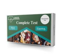 Check My Intolerance - Complete Food Intolerance Test Kit | Non-Invasive Hair Sample | 750 Item Test | Personalised Results Report in 3 Days | UK Based