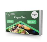 Check My intolerance Vegan Food Intolerance and Sensitivity Test Kit | Non-Invasive Hair Sample | 550 Item Test | Personalised Results Report in 3 Days | UK Based
