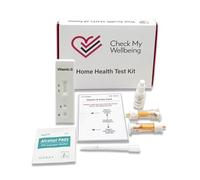 Check My Wellbeing Vitamin D Deficiency Test Kit | Simple to Use at-Home Test | Rapid Results | Individually Heat Sealed for Ultimate Hygiene