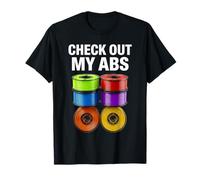 Check Out My ABS 3D Printing Filament Retro Maker Hobbyist T-Shirt