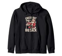 Check out my big sack Santa Funny Christmas Humor Holiday Zip Hoodie