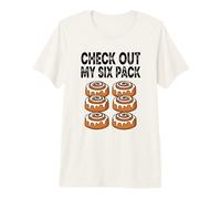 Check Out My Cinnamon Roll Six Pack Premium T-Shirt