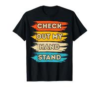 Check Out My Hand Stand Funny Gymnastics T-Shirt