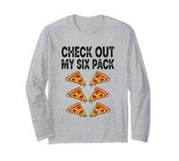 Check Out My Pepperoni Pizza Six Pack Long Sleeve T-Shirt