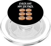Check Out My Six Pack Cinnamon Rolls PopSockets PopGrip for MagSafe