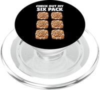 Check Out My Six Pack Cinnamon Rolls PopSockets PopGrip for MagSafe
