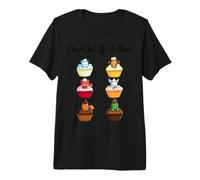 Check Out My Six Pack Cute Cupcakes Yoga Fitness Gym Workout Premium T-Shirt