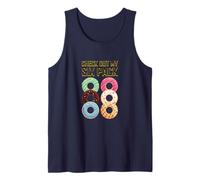 Check Out My Six Pack Donuts Funny Foodie Joke Gym Humor Tank Top