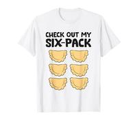 Check Out My Six Pack Funny Polish Food Pierogi T-Shirt