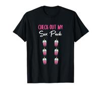 Check Out My Six Pack Kawaii Bubble Tea T-Shirt
