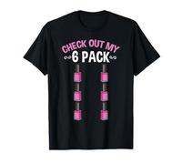 Check Out My Six Pack Nail Polish T-Shirt
